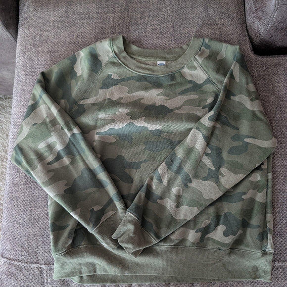 Old Navy Women's Camo Sweatshirt M - Picture 1 of 3